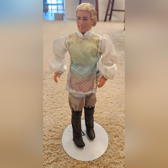 1999 Barbie Rainbow Prince Ken Doll Mattel #BB - Picture 1 of 3